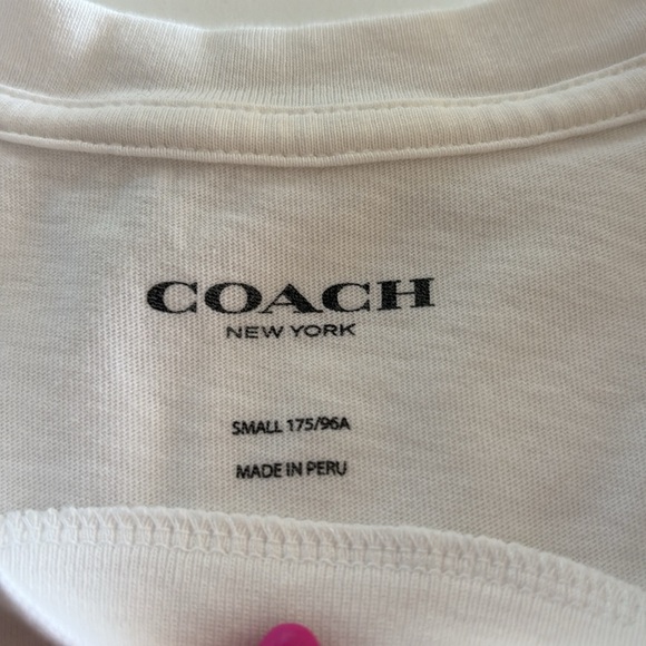 COACH Men’s Tee Shirt, T-Shirt, Excellent Condition. - Picture 2 of 4